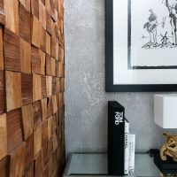Wood Collection Quadro – geometrische Wanddekoration